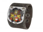 Kärntner Armband Flügale Silbergrau mit Kärnten Wappen