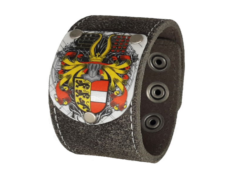 Armband Kärnten Rustico Silbergrau 5cm