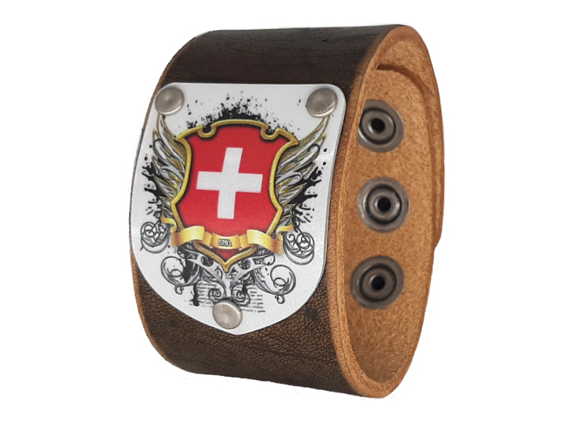Armband mit Schweiz Wappen