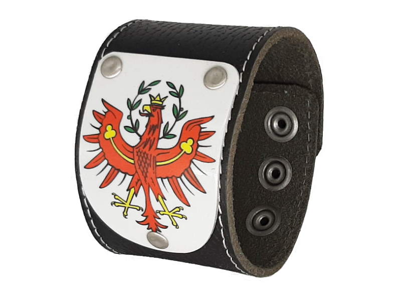 Lederarmband mit Tirol Wappen