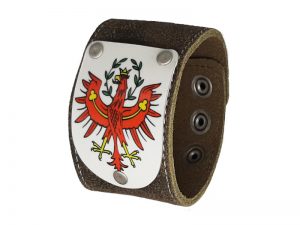 Armband Tirol rustico trachtenbraun 4cm