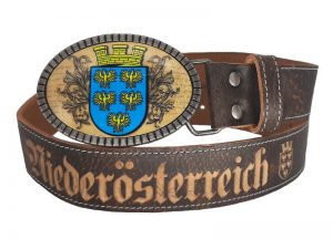 Niederösterreich Ledergürtel Premium